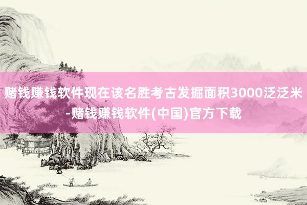 赌钱赚钱软件现在该名胜考古发掘面积3000泛泛米-赌钱赚钱软件(中国)官方下载